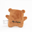 10% OFF: Hey Cuzzies Mini Frenz Wendy the Brown Bear Dog Toy - Kohepets