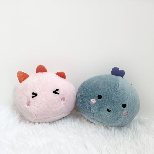10% OFF: Hey Cuzzies Mochi Monsters Blu & Ping Dog Toy - Kohepets