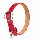 25% OFF: Moshiqa Hachiko Leather Dog Collar (Red)