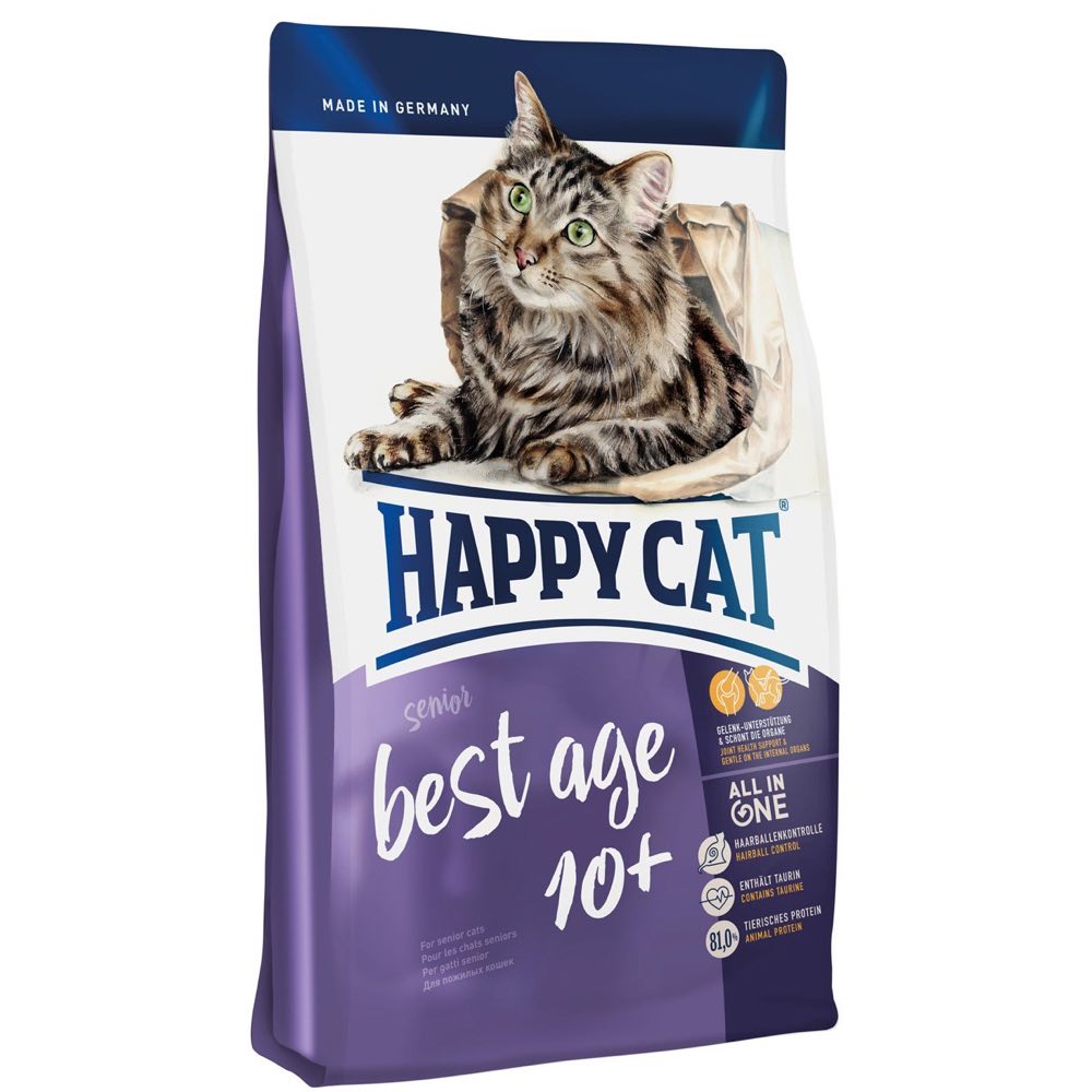 Happy Cat Best Age 10+ Senior Dry Cat Food 1.4kg - Kohepets