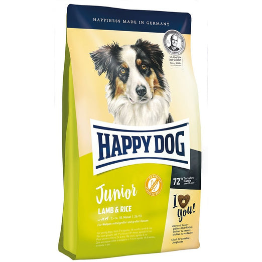10% OFF: Happy Dog Supreme Young Junior Lamb & Rice Dry Dog Food 1kg - Kohepets