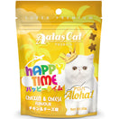 4 FOR $9 (Exp Jun24): Aatas Cat Happy Time Aloha! Chicken & Cheese Cat Treats 60g