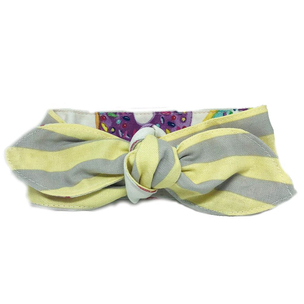 Hey Cuzzies Donut Rush Reversible Scarf for Cats & Dogs - Kohepets