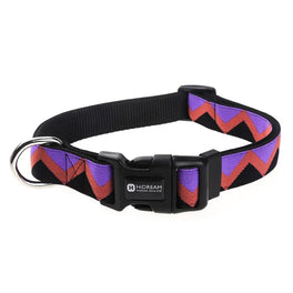 HiDREAM Rainbow Adjustable Dog Collar (Black) - Kohepets