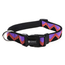 HiDREAM Rainbow Adjustable Dog Collar (Black)