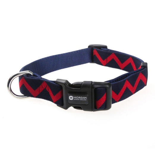 HiDREAM Rainbow Adjustable Dog Collar (Navy Blue) - Kohepets