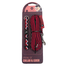 HiDREAM Rainbow Mini Dog Collar & Leash Set (Red)