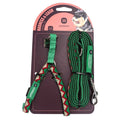 HiDREAM Rainbow Mini Dog Harness & Leash Set (Green) - Kohepets