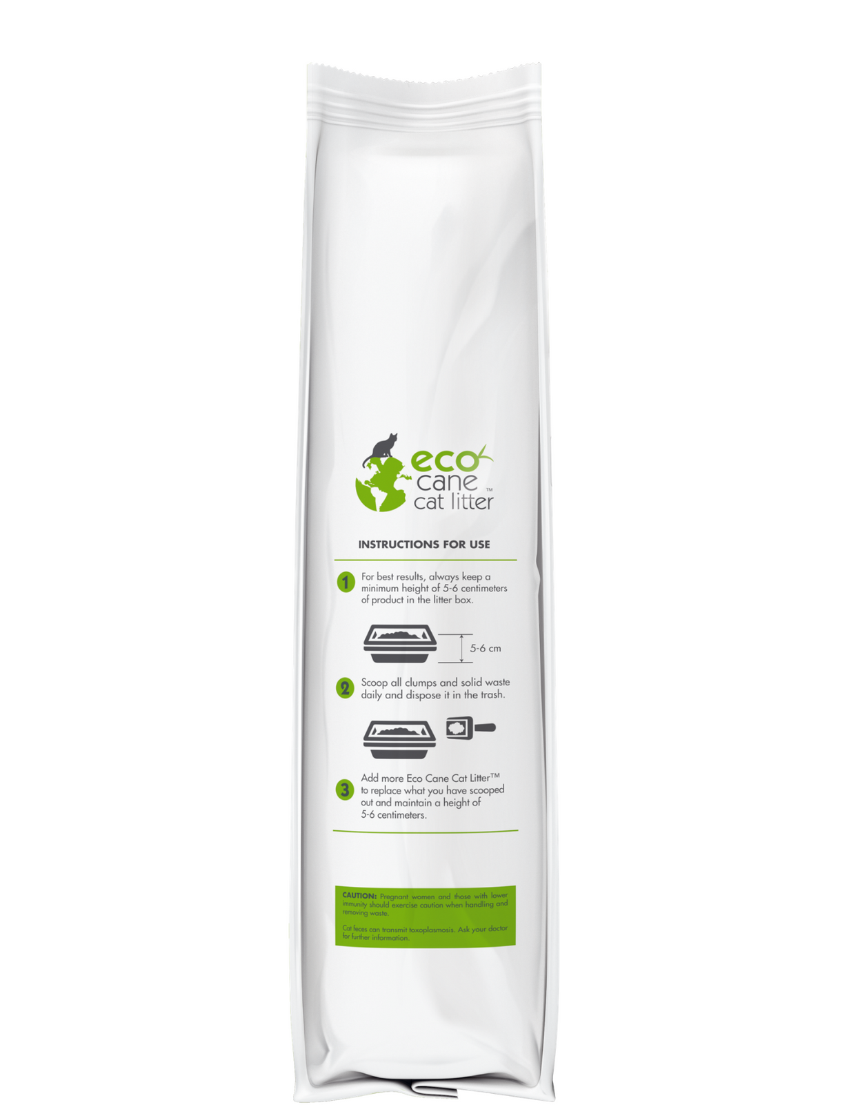 Eco Cane Natural Scented Cat Litter 3.28kg - Kohepets