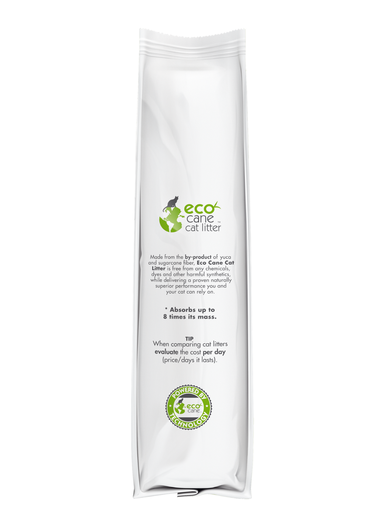 Eco Cane Lemongrass Scented Cat Litter 3.28kg - Kohepets