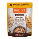 Instinct Healthy Cravings Real Chicken Recipe In Savoury Gravy Grain-Free Wet Cat Food Topper 3oz