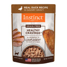 Instinct Healthy Cravings Real Duck Recipe In Savoury Gravy Grain-Free Wet Cat Food Topper 3oz