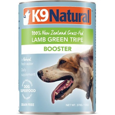 K9 Natural Lamb Green Tripe Booster Canned Dog Food 370g - Kohepets