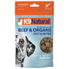 K9 Natural Healthy Bites Beef Freeze-Dried Dog Treats 50g - Kohepets