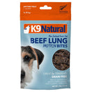 K9 Natural Beef Lungs Protein Bites Dog Treats 60g