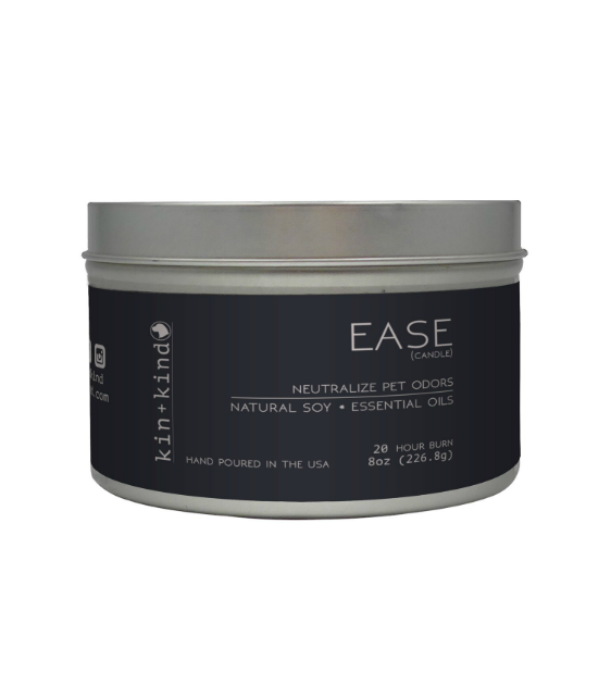 15% OFF: Kin+Kind Pet Odour Neutralising Ease Candle 8oz - Kohepets