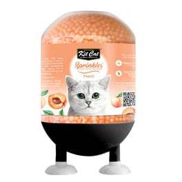 32% OFF: Kit Cat Sprinkles Deodorising Cat Litter Beads (Peach) 240g - Kohepets