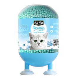 32% OFF: Kit Cat Sprinkles Deodorising Cat Litter Beads (Baby Powder) 240g - Kohepets
