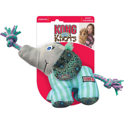 KONG Knots Carnival Elephant Dog Toy - Kohepets