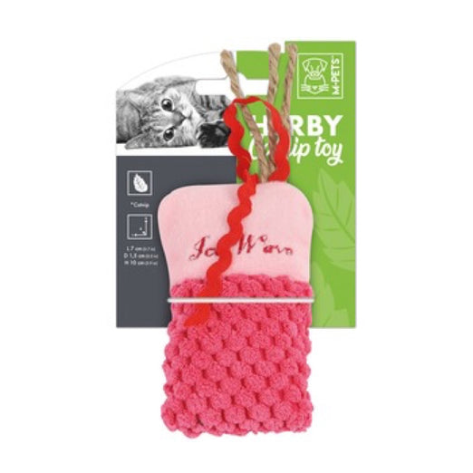 M-Pets Herby Ice Wave Catnip Toy (Pink) - Kohepets