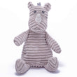 Nandog My BFF Rhino Corduroy Squeaker Plush Dog Toy - Kohepets