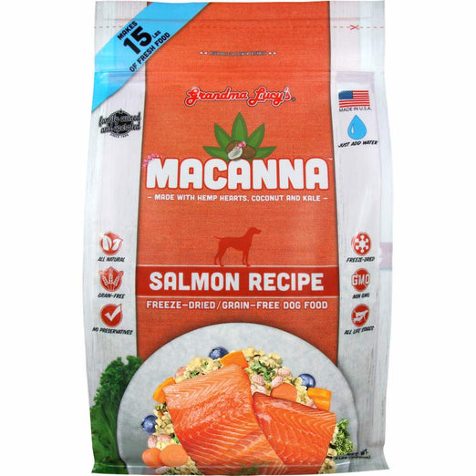 Grandma Lucy’s Macanna Salmon Freeze-Dried Dog Food - Kohepets