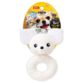 Marukan Ring Shaped Chihuahua With Squeaker Dog Toy - Kohepets