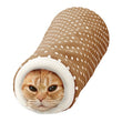 Marukan Sleeve Shaped Tunnel For Cats (Brown) - Kohepets