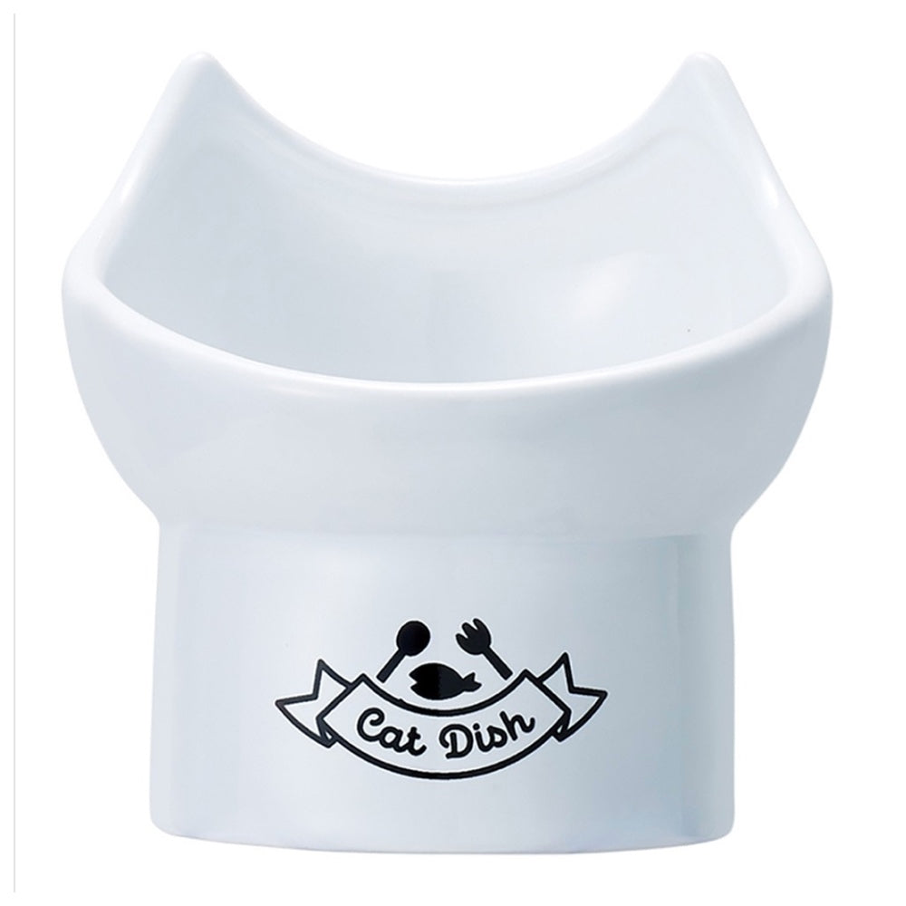 Marukan Tall Ceramic Food Dish Cat Tray (Size 13) - Kohepets