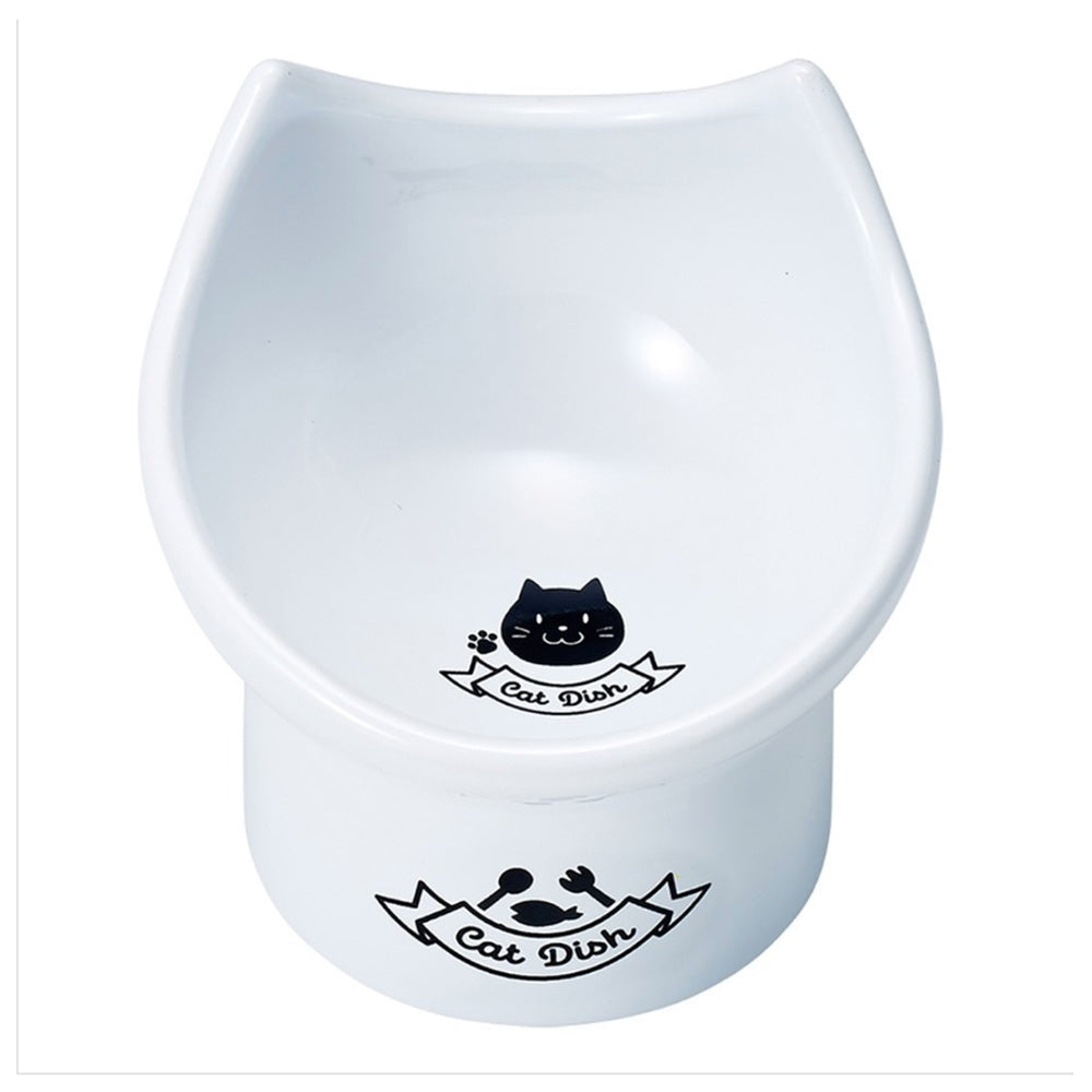 Marukan Tall Ceramic Food Dish Cat Tray (Size 13) - Kohepets