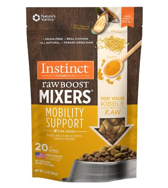 'SAVE UP TO $29': Instinct Raw Boost Mixers Mobility Support Freeze-Dried Raw Dog Food Topper - Kohepets