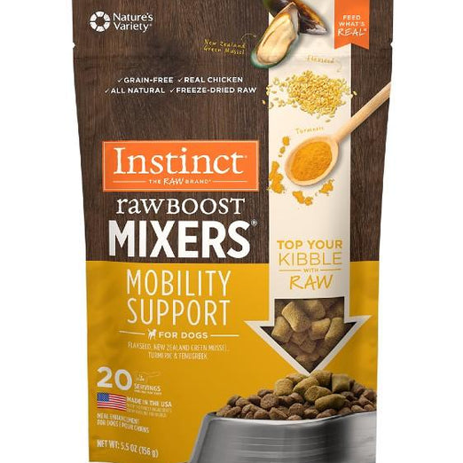 'SAVE UP TO $29': Instinct Raw Boost Mixers Mobility Support Freeze-Dried Raw Dog Food Topper - Kohepets