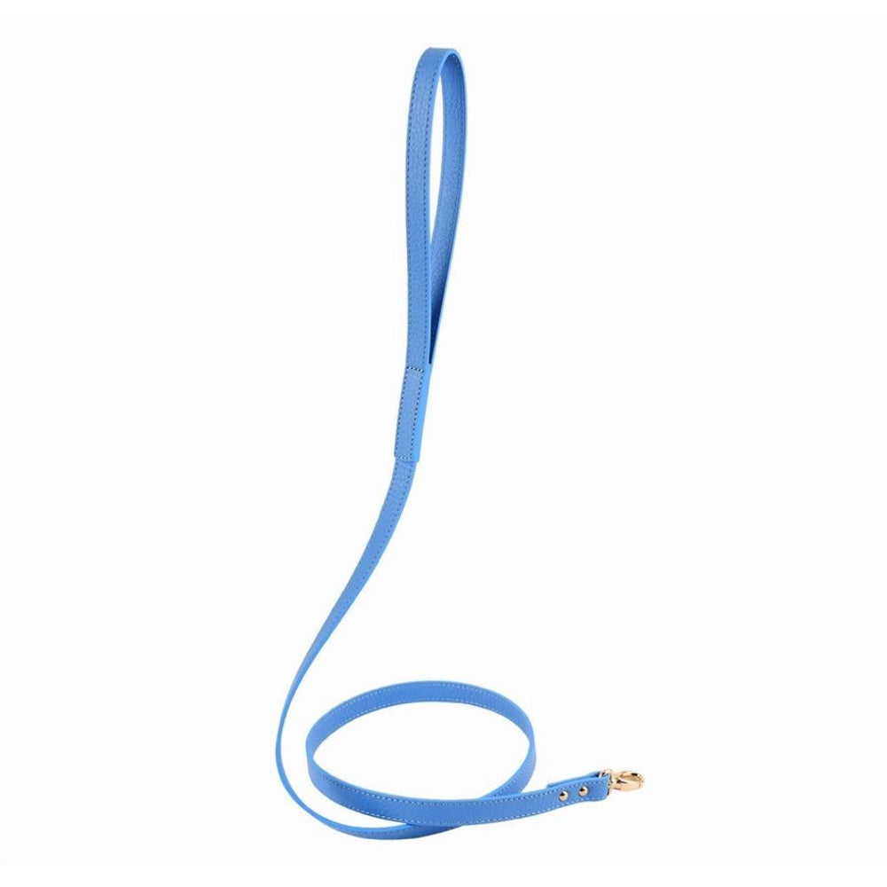 Moshiqa Balley Leather Dog Leash (Blue) - Kohepets