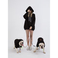 Moshiqa I Woof U Human Hoodie (Black) - Kohepets