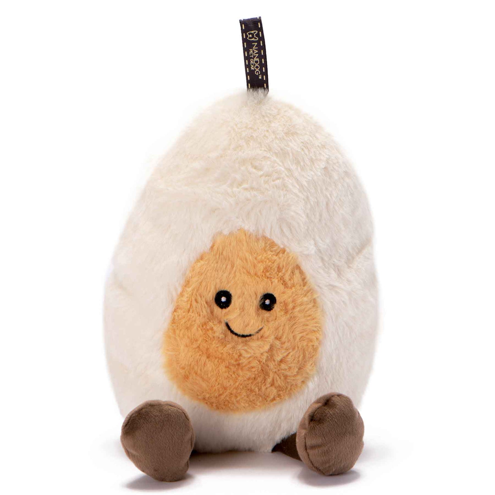 Nandog My BFF Egg Squeaker Plush Dog Toy - Kohepets
