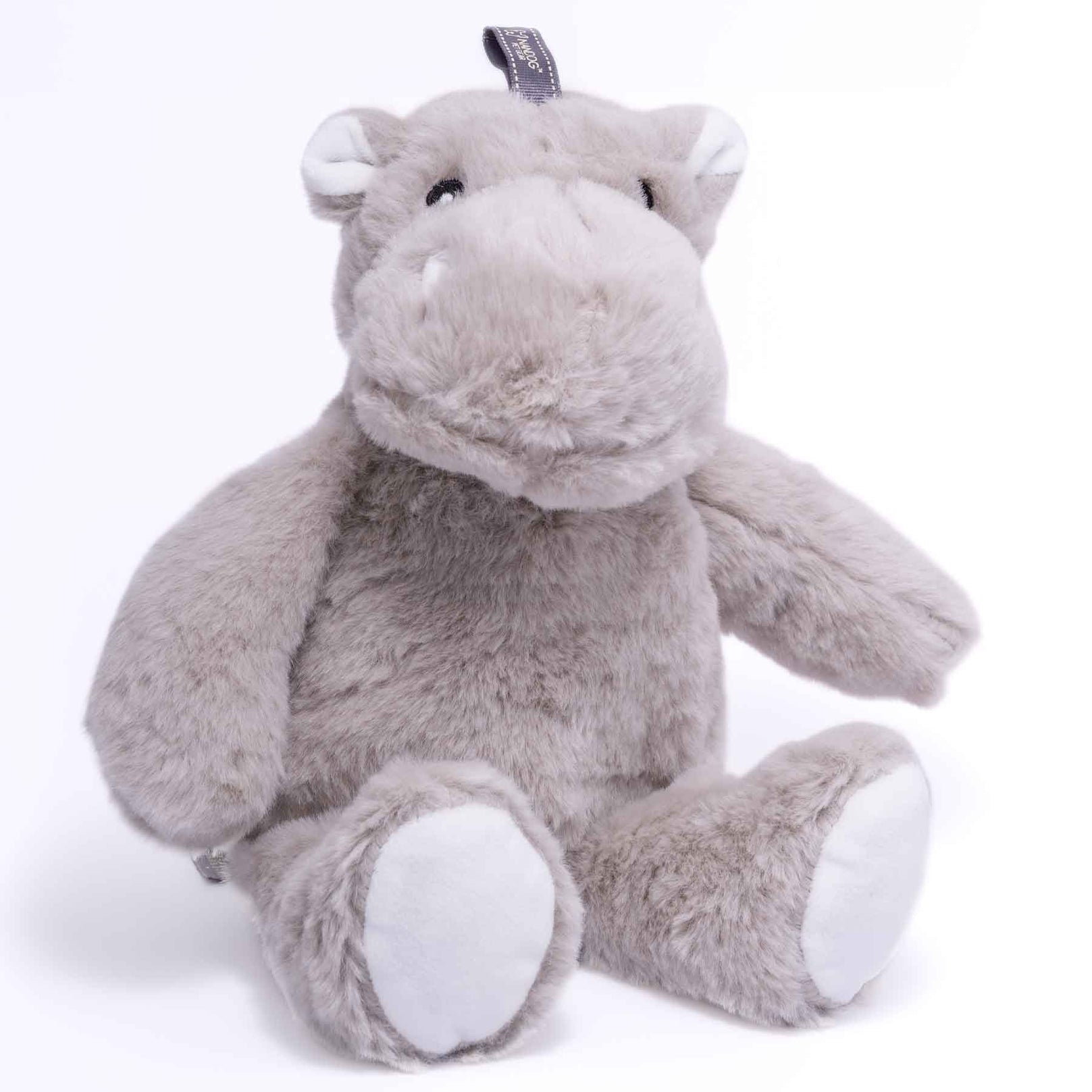 Nandog My BFF Hippo Squeaker Plush Dog Toy - Kohepets