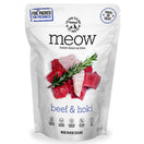 $6 OFF (Exp 18Mar24): MEOW Beef & Hoki Grain-Free Freeze Dried Raw Cat Treats 50g