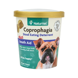 20% OFF: NaturVet Coprophagia Stool Eating Deterrent Soft Chew Cup 70 count - Kohepets