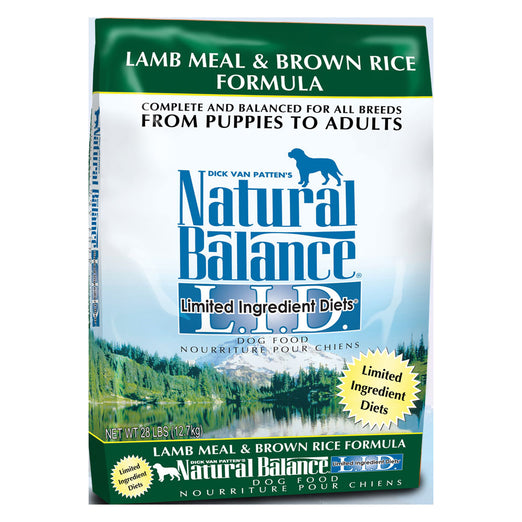 Natural Balance Lamb Meal & Brown Rice Dry Dog Food - Kohepets