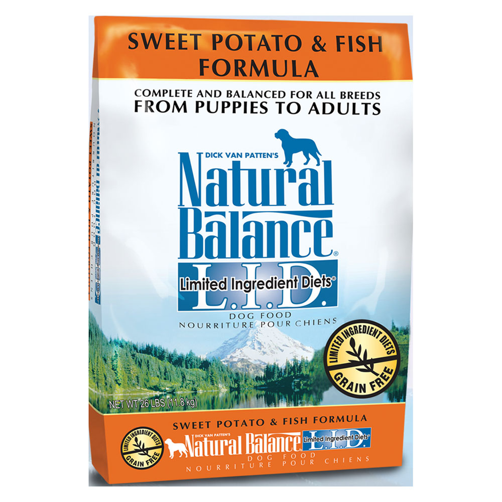 Natural Balance Sweet Potato & Fish Dry Dog Food - Kohepets