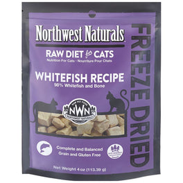 25% OFF 4oz (Exp 24 Apr): Northwest Naturals Whitefish Freeze Dried Raw Nibbles For Cats - Kohepets