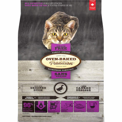 Oven-Baked Tradition Duck Grain Free Dry Cat Food - Kohepets