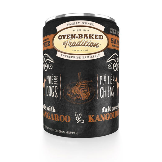 Oven-Baked Tradition Kangaroo Pate Grain-Free Canned Dog Food 12.5oz - Kohepets