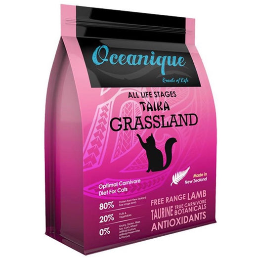 Oceanique Taika Grassland Grain-Free Dry Cat Food 1.6kg - Kohepets