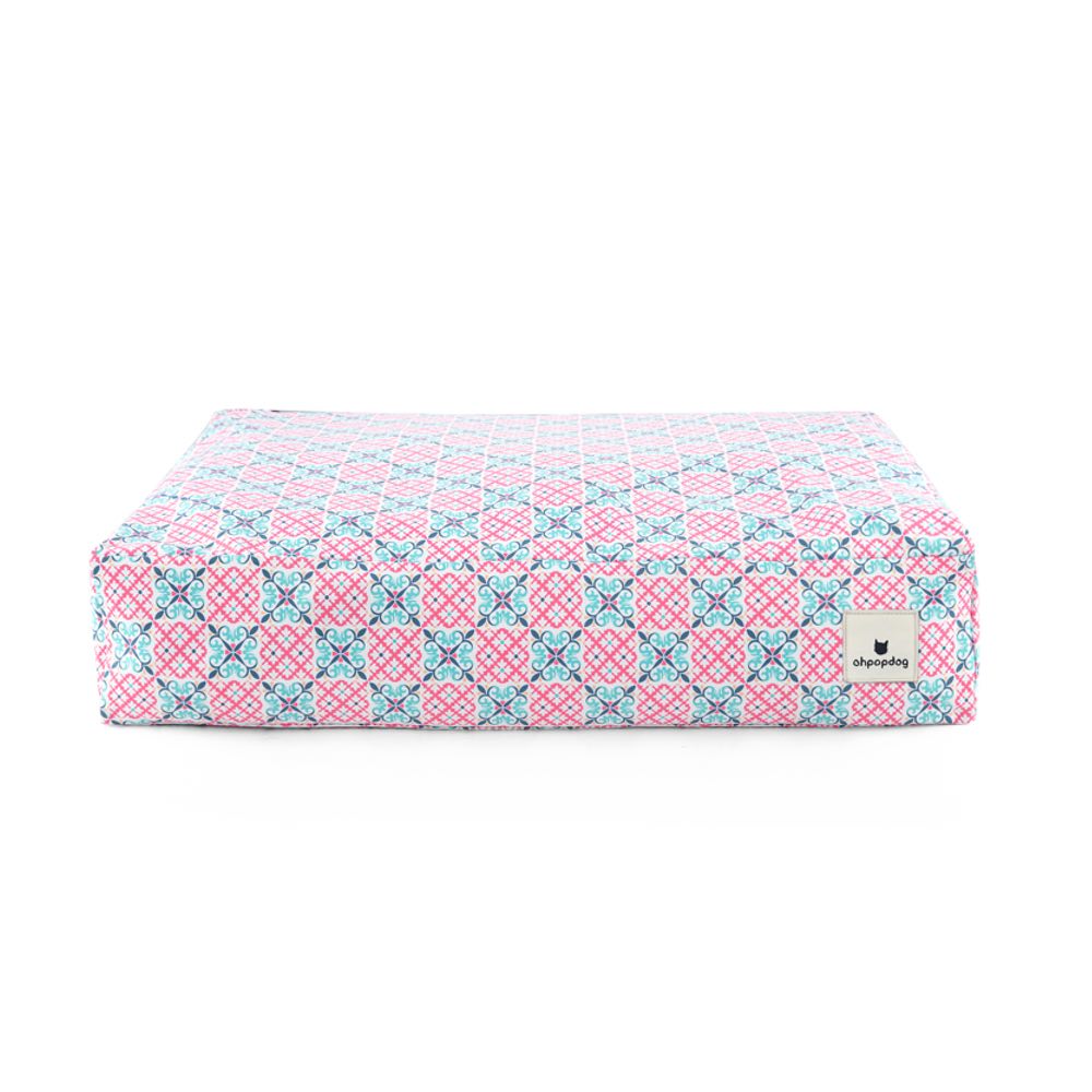 Ohpopdog Heritage Microbeads Dog Bed (Bibik Pink 14) - Kohepets
