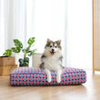 Ohpopdog Heritage Microbeads Dog Bed (Royal Blue 150) - Kohepets