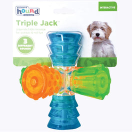 10% OFF: Outward Hound Triple Jack Interactive Dog Toy - Kohepets