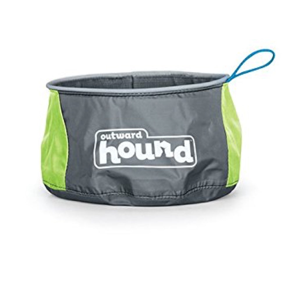 30% OFF: Outward Hound Port A Bowl Collapsible Pet Bowl Large 48oz - Kohepets