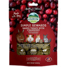 15% OFF: Oxbow Simple Rewards Baked Treats With Cranberry For Small Animals 85g
