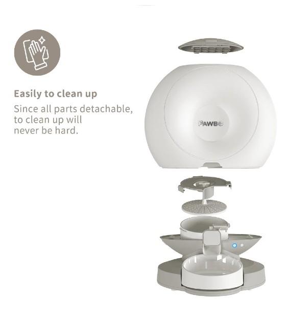 Pawbo Crunchy Smart Pet Food Dispenser - Kohepets